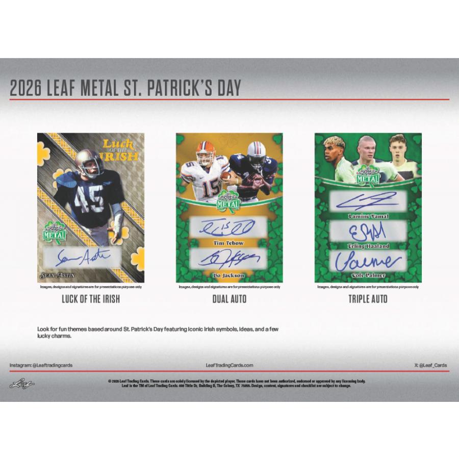 2026 LEAF METAL ST.PATRICK'S DAY HOBBY[1ボックス] |  | 02