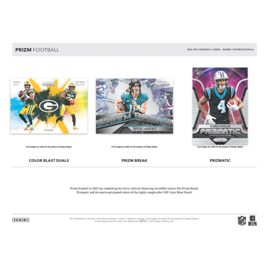 NFL 2025 PANINI PRIZM HOBBY INTERNATIONAL | 2025 パニーニ プリズム フットボール ホビーインターナショナル[1ボックス] |  | 04