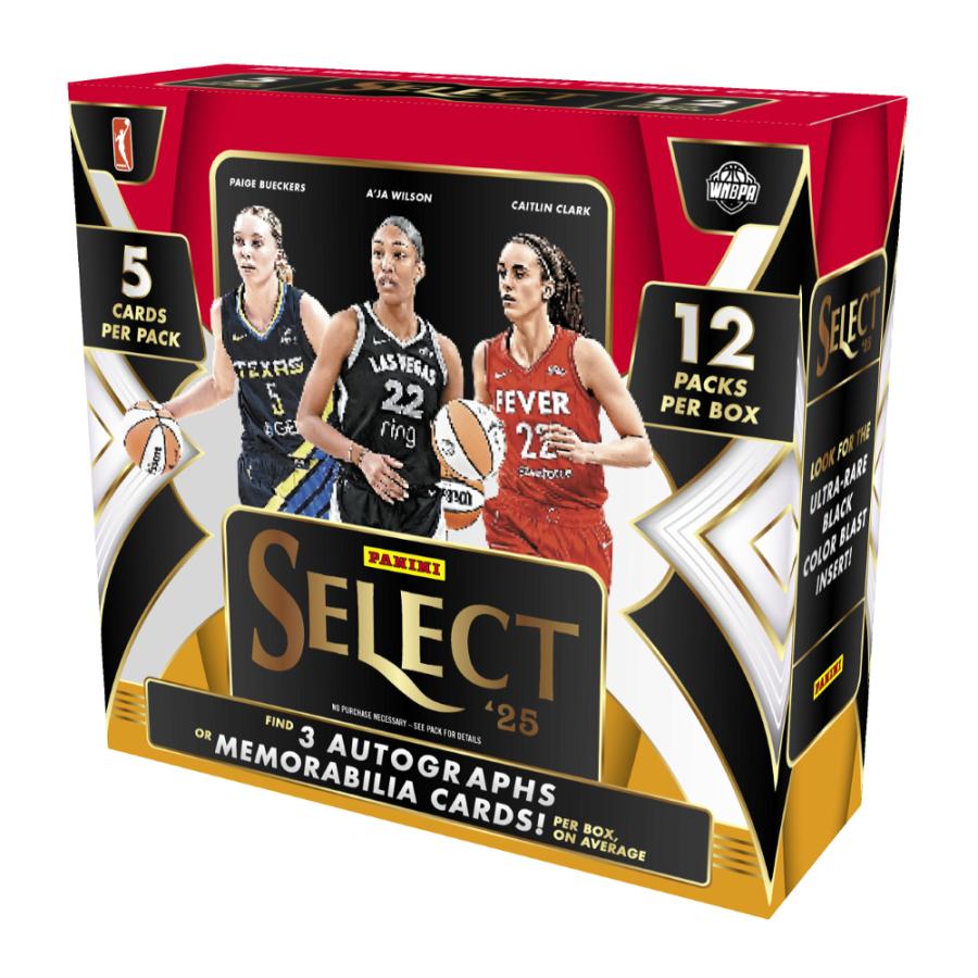 WNBA 2025 PANINI SELECT HOBBY | 2025 パニーニ　セレクト 女子バスケットボール ホビー[1ボックス] | 
