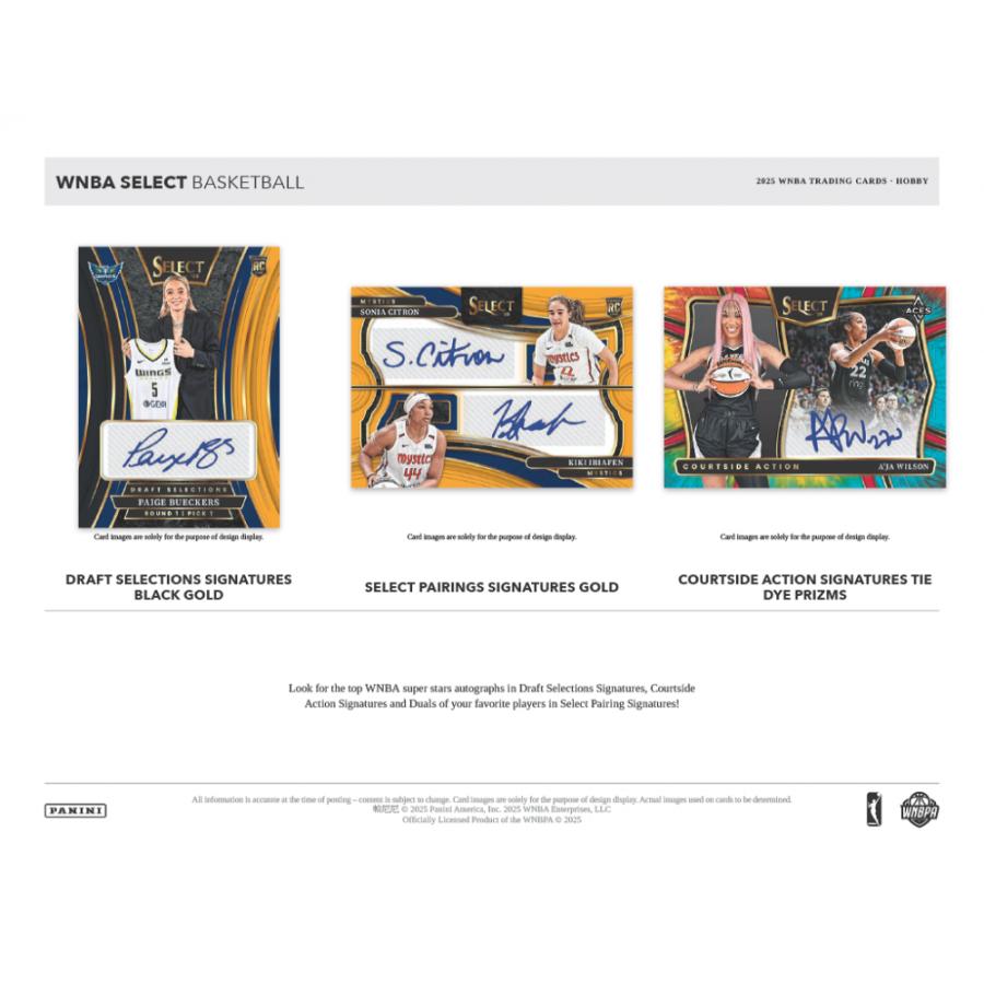 WNBA 2025 PANINI SELECT HOBBY | 2025 パニーニ　セレクト 女子バスケットボール ホビー[1ボックス] |  | 03