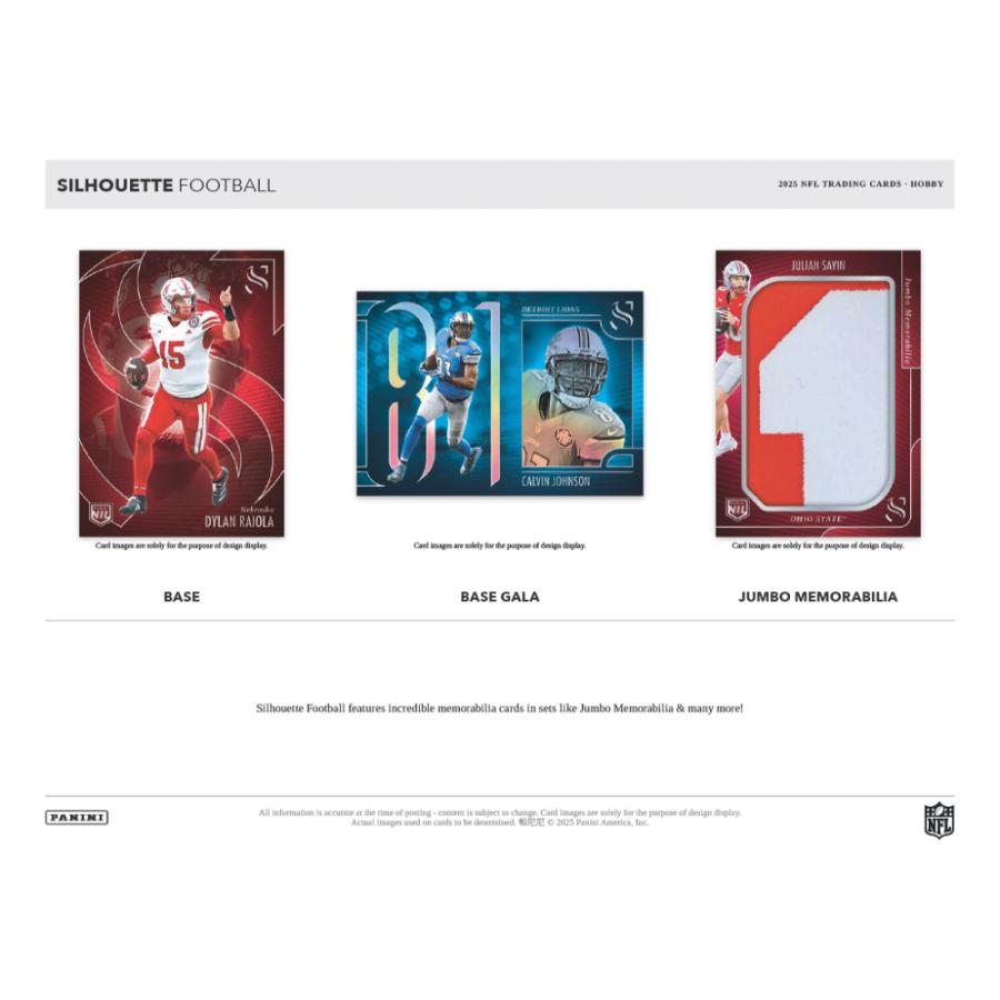 NFL 2025 PANINI SILHOUETTE HOBBY | 2025 パニーニ シルエット フットボール ホビー[1ボックス] |  | 02