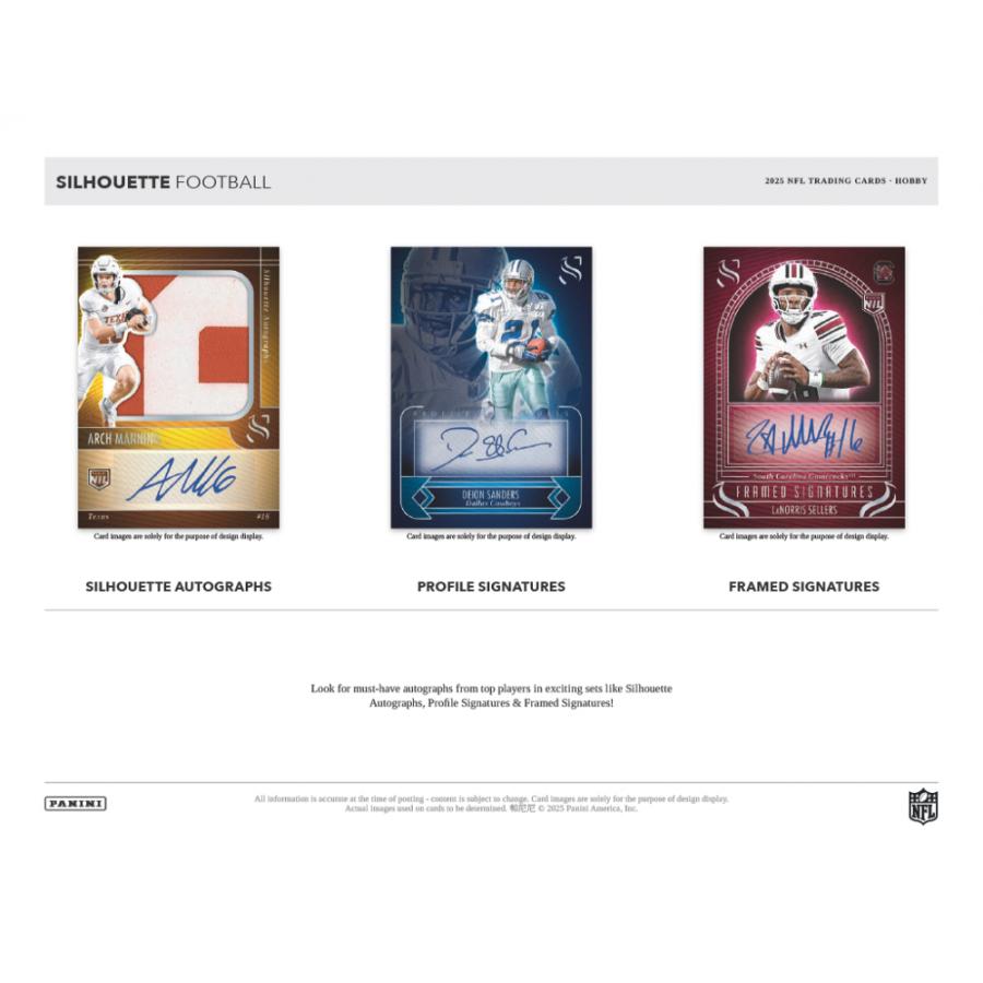 NFL 2025 PANINI SILHOUETTE HOBBY | 2025 パニーニ シルエット フットボール ホビー[1ボックス] |  | 04
