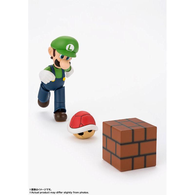【S.H.Figuarts】ルイージ (SUPER MARIO)『スーパーマリオ』新品 塗装済み可動フィギュア[1個] |  | 04