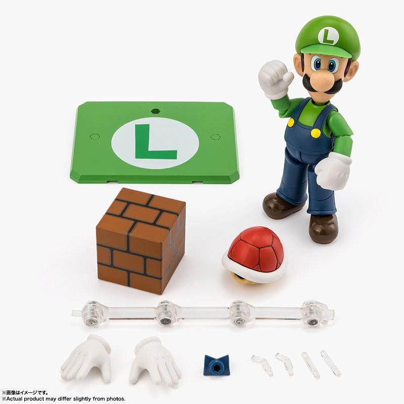 【S.H.Figuarts】ルイージ (SUPER MARIO)『スーパーマリオ』新品 塗装済み可動フィギュア[1個] |  | 05