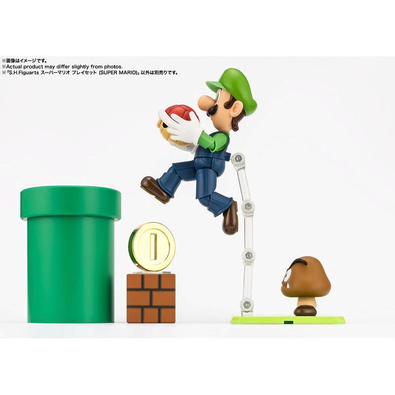 【S.H.Figuarts】スーパーマリオ プレイセット (SUPER MARIO)『スーパーマリオ』新品 塗装済み完成品フィギュア[1個] |  | 02