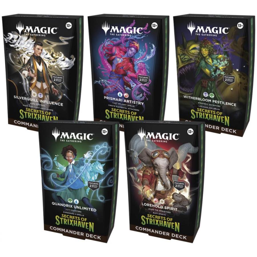 ◆予約◆マジック:ザ・ギャザリング MTG ストリクスヘイヴンの秘密　統率者デッキ 英語版[1ボックス] | 