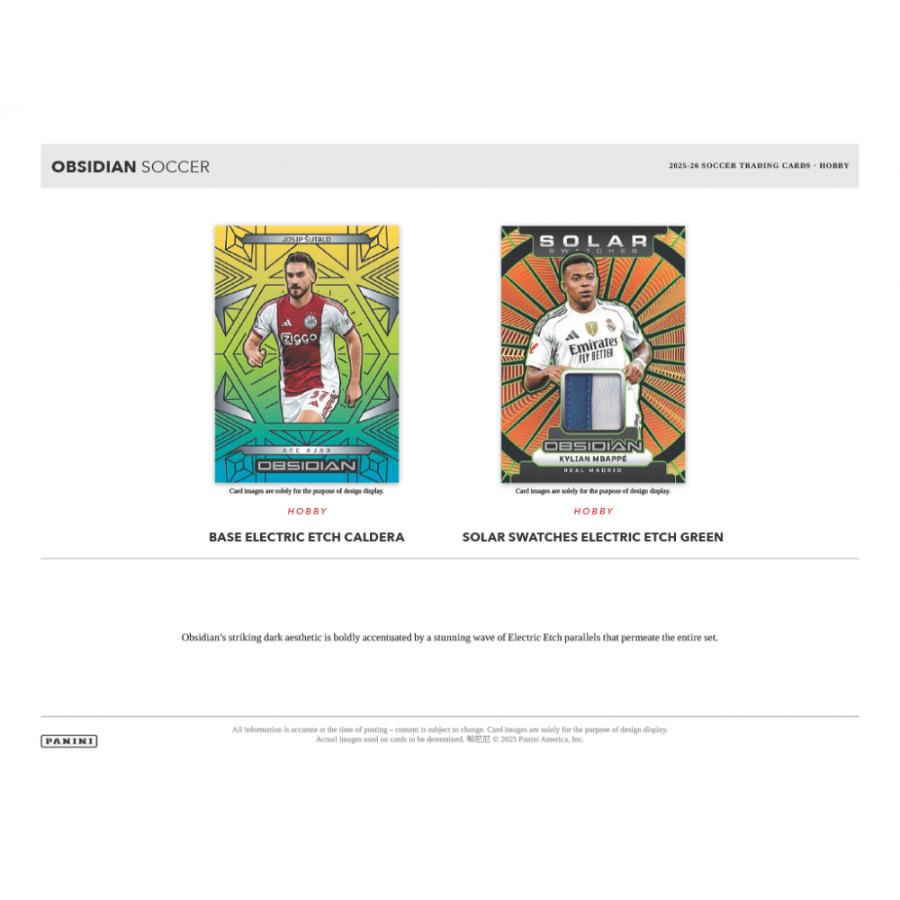 SOCCER 2025-26 PANINI OBSIDIAN HOBBY[1ボックス] |  | 02