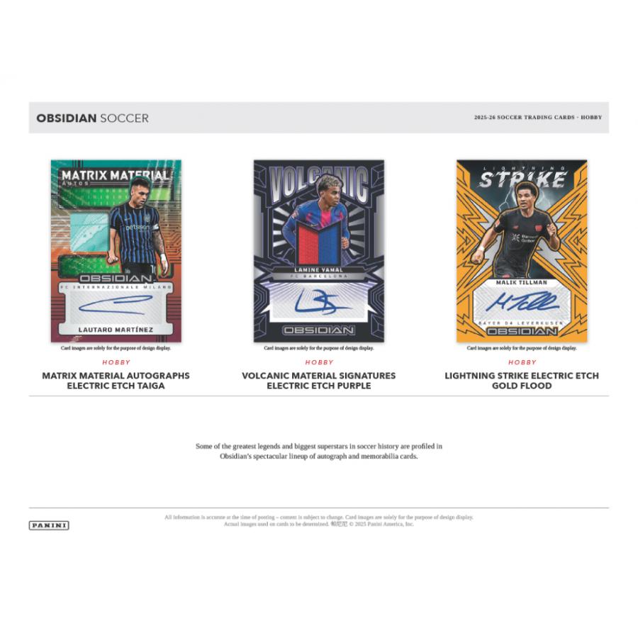 SOCCER 2025-26 PANINI OBSIDIAN HOBBY[1ボックス] |  | 03