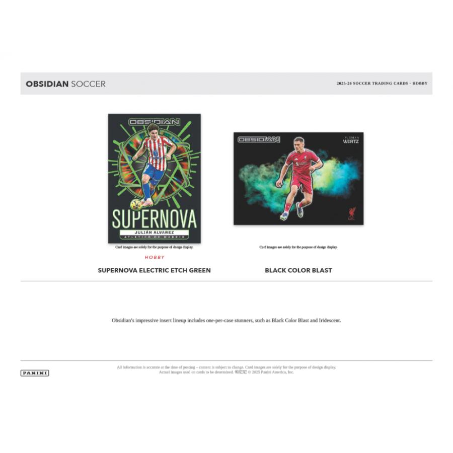 SOCCER 2025-26 PANINI OBSIDIAN HOBBY[1ボックス] |  | 04