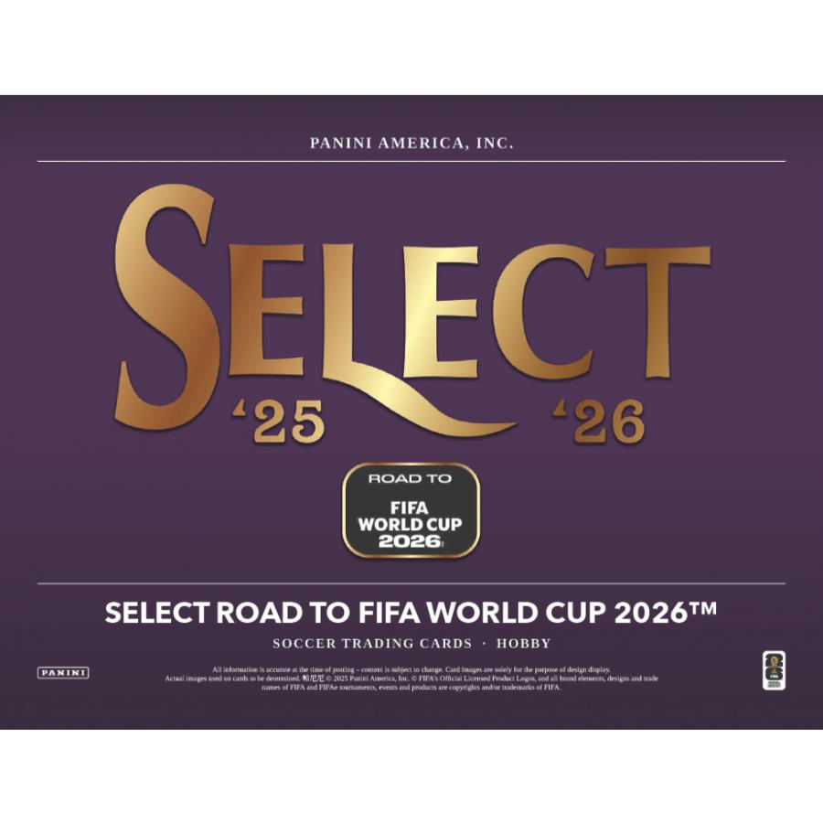 SOCCER 2025-26 PANINI SELECT ROAD TO FIFA WORLD CUP HOBBY[1ボックス] | 
