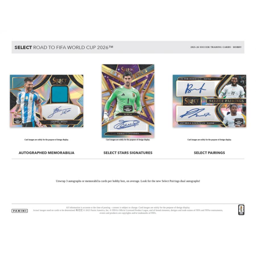 SOCCER 2025-26 PANINI SELECT ROAD TO FIFA WORLD CUP HOBBY[1ボックス] |  | 03