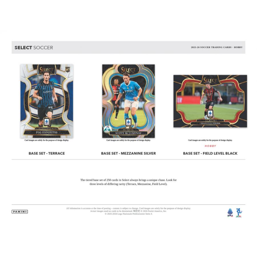 SOCCER 2025-26 PANINI SELECT SERIE A HOBBY[1ボックス] |  | 02