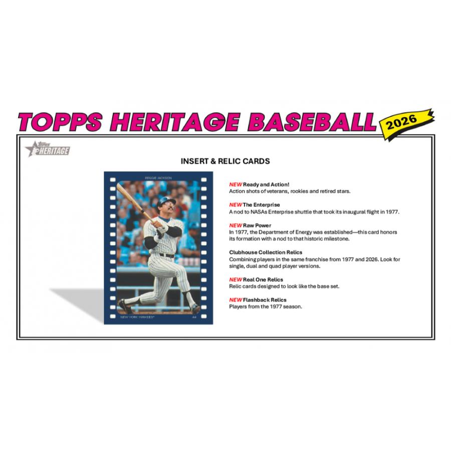 MLB 2026 TOPPS HERITAGE MEGA BOX[1ボックス] |  | 03