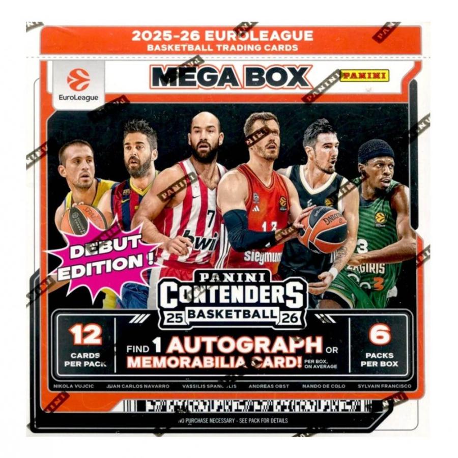 BASKETBALL 2025-26 PANINI CONTENDERS EUROLEAGUE MEGA BOX[1ボックス] | 
