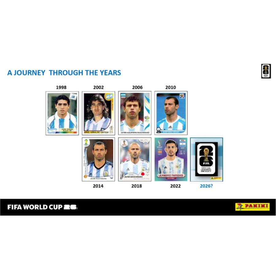 SOCCER 2026 PANINI ITALY FIFA WORLD CUP STICKER COLLECTION | サッカー2026 パニーニ FIFA ワールドカップ ステッカーコレクション[1ボックス] |  | 04