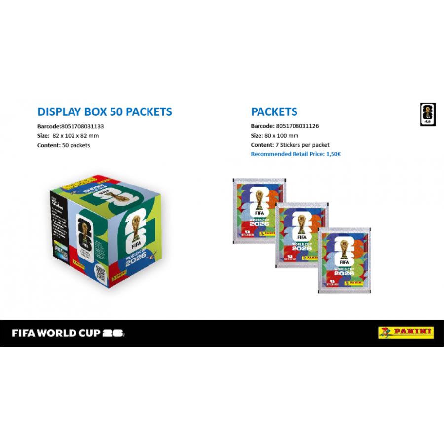 SOCCER 2026 PANINI ITALY FIFA WORLD CUP STICKER COLLECTION | サッカー2026 パニーニ FIFA ワールドカップ ステッカーコレクション[1ボックス] |  | 05