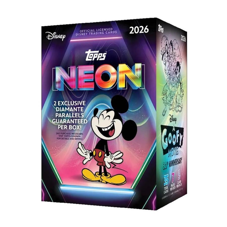 2026 TOPPS DISNEY NEON VALUE BOX【購入制限4ボックスまで】[1ボックス] | 