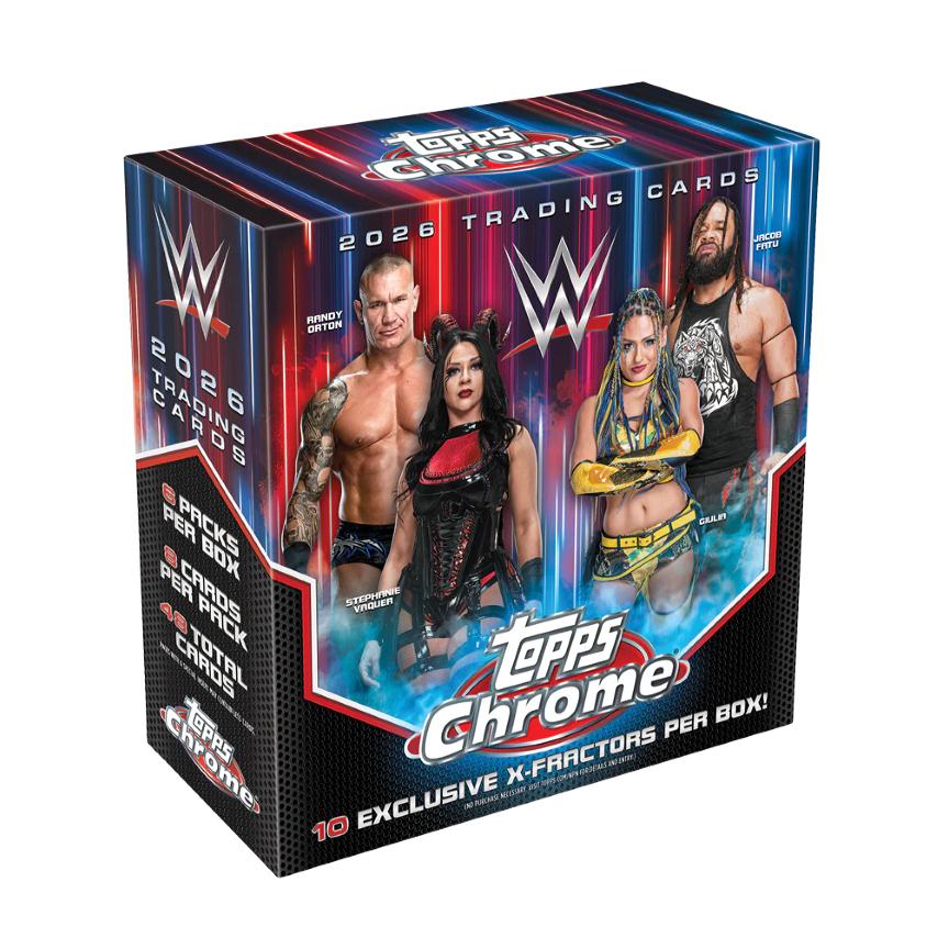 WWE 2026 TOPPS CHROME MEGA BOX【購入制限4ボックスまで】[1ボックス] | 