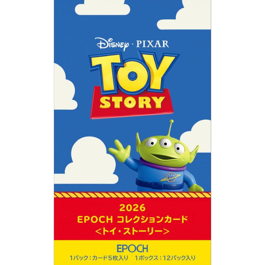 ◆予約◆EPOCH 2026 《TOY STORY》 COLLECTION CARDS[1ボックス] | 