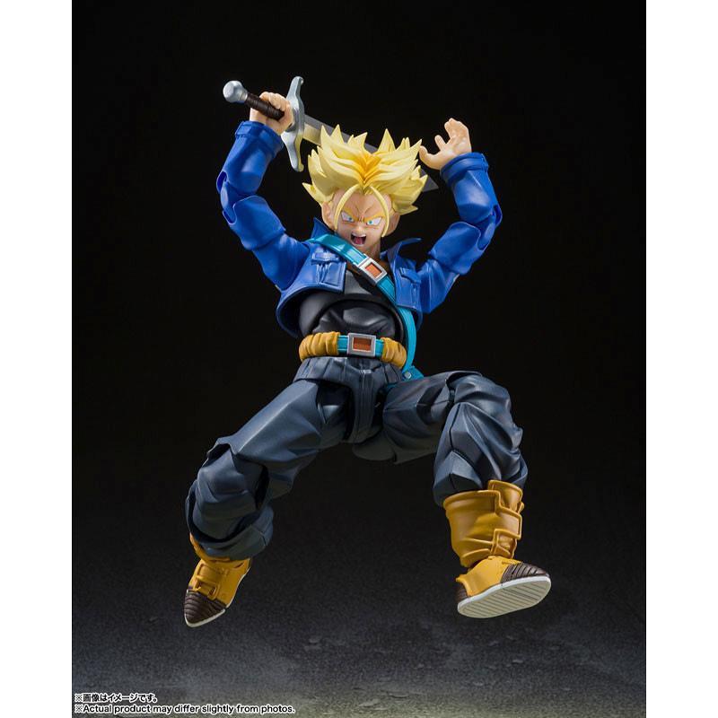 【S.H.Figuarts】スーパーサイヤ人トランクス -未来からきた少年- [2026年4月再販]『ドラゴンボールZ』新品 塗装済み可動フィギュア[1個] |  | 04