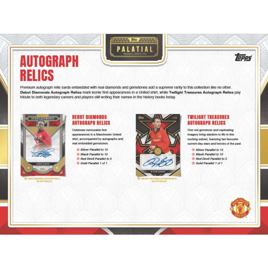 SOCCER 2025-26 TOPPS PALATIAL MANCHESTER UNITED【購入制限1ボックスまで】[1ボックス] |  | 04