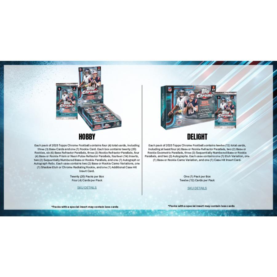 NFL 2025 TOPPS CHROME FOOTBALL HOBBY | 2025 トップス クローム フットボール ホビー[1ボックス] |  | 02