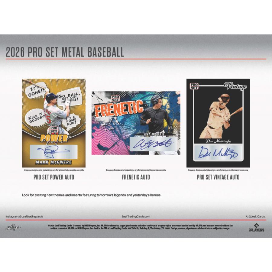 2026 LEAF PRO SET METAL BASEBALL HOBBY | 2026 リーフ プロセット メタル ベースボール ホビー[1ボックス] |  | 03