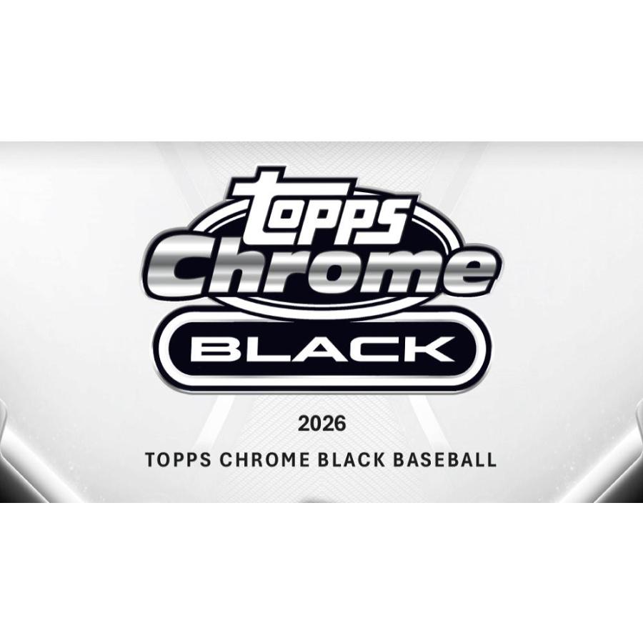 MLB 2026 TOPPS CHROME BLACK HOBBY | 2026 トップス クローム ブラック ベースボール ホビー[1ボックス] |  | 01