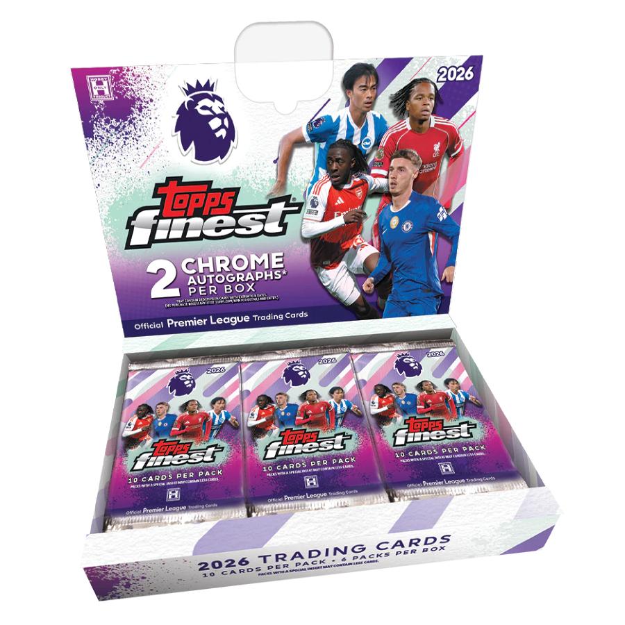 SOCCER 2026 TOPPS FINEST PREMIER LEAGUE HOBBY[1ボックス] | 