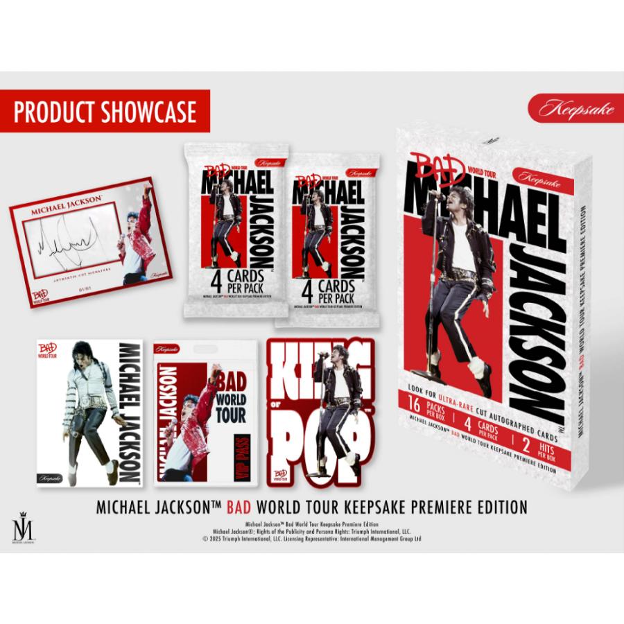 2026 SUPER BREAK MICHAEL JACKSON BAD WORLD TOUR HOBBY | 2026 スーパーブレイク マイケル・ジャクソン バッド ワールドツアー ホビー[1ボックス] |  | 02