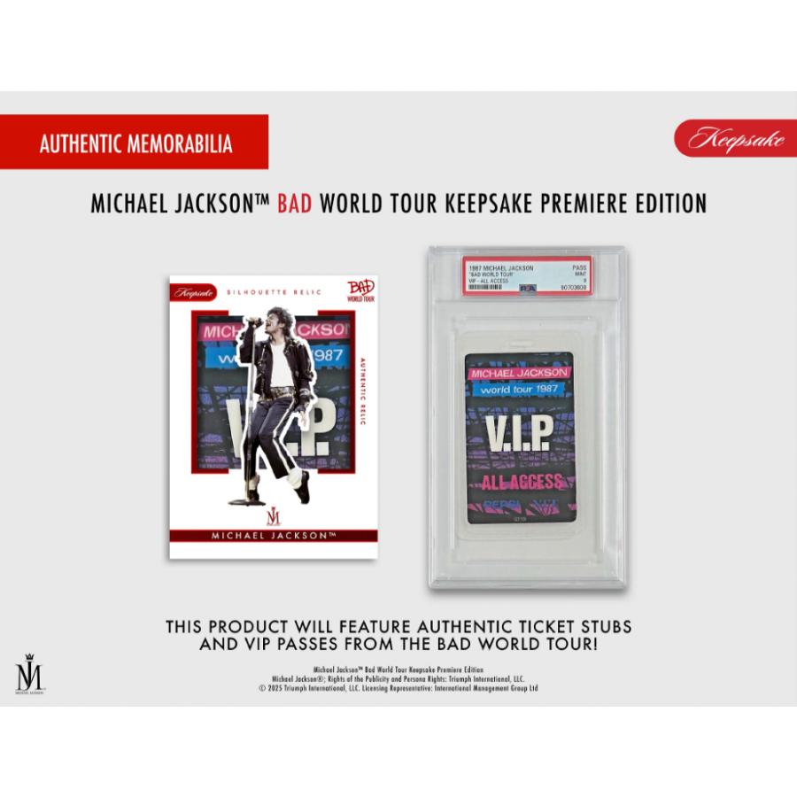2026 SUPER BREAK MICHAEL JACKSON BAD WORLD TOUR HOBBY | 2026 スーパーブレイク マイケル・ジャクソン バッド ワールドツアー ホビー[1ボックス] |  | 04