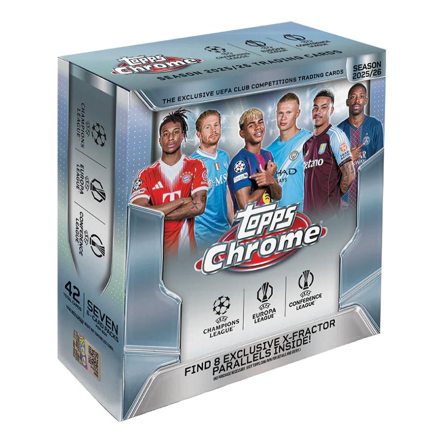 SOCCER 2025-26 TOPPS CHROME UCC MEGA BOX[1ボックス] | 