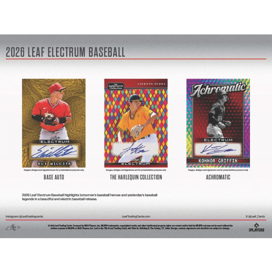 2026 LEAF ELECTRUM BASEBALL HOBBY | 2026 リーフ エレクトラム ベースボール ホビー[1ボックス] |  | 01