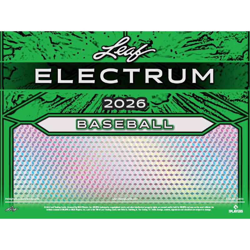 2026 LEAF ELECTRUM BASEBALL SUPER MEGA | 2026 リーフ エレクトラム ベースボール スーパーメガ[1ボックス] | 