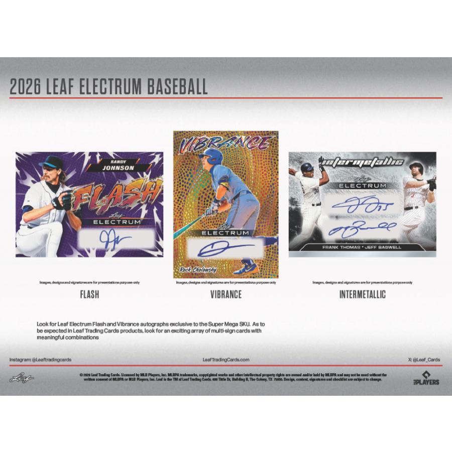 2026 LEAF ELECTRUM BASEBALL SUPER MEGA | 2026 リーフ エレクトラム ベースボール スーパーメガ[1ボックス] |  | 03
