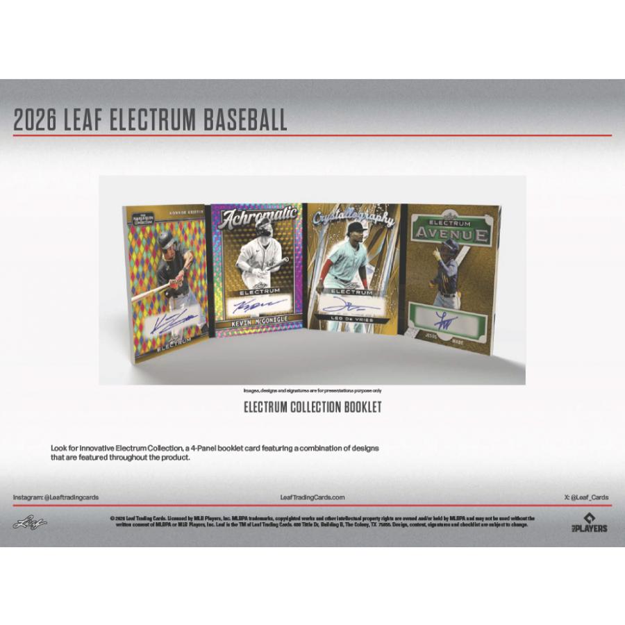 2026 LEAF ELECTRUM BASEBALL SUPER MEGA | 2026 リーフ エレクトラム ベースボール スーパーメガ[1ボックス] |  | 04