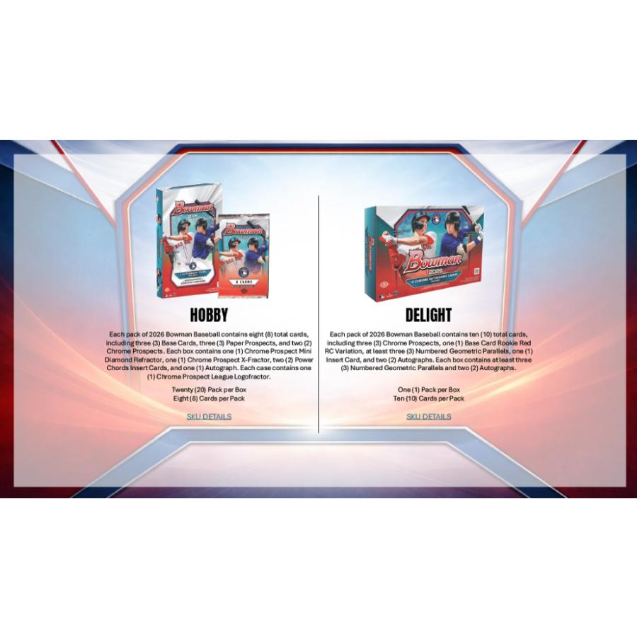 MLB 2026 TOPPS BOWMAN HOBBY | メジャーリーグ 2026 トップス ボウマン ホビー[1ボックス] |  | 03