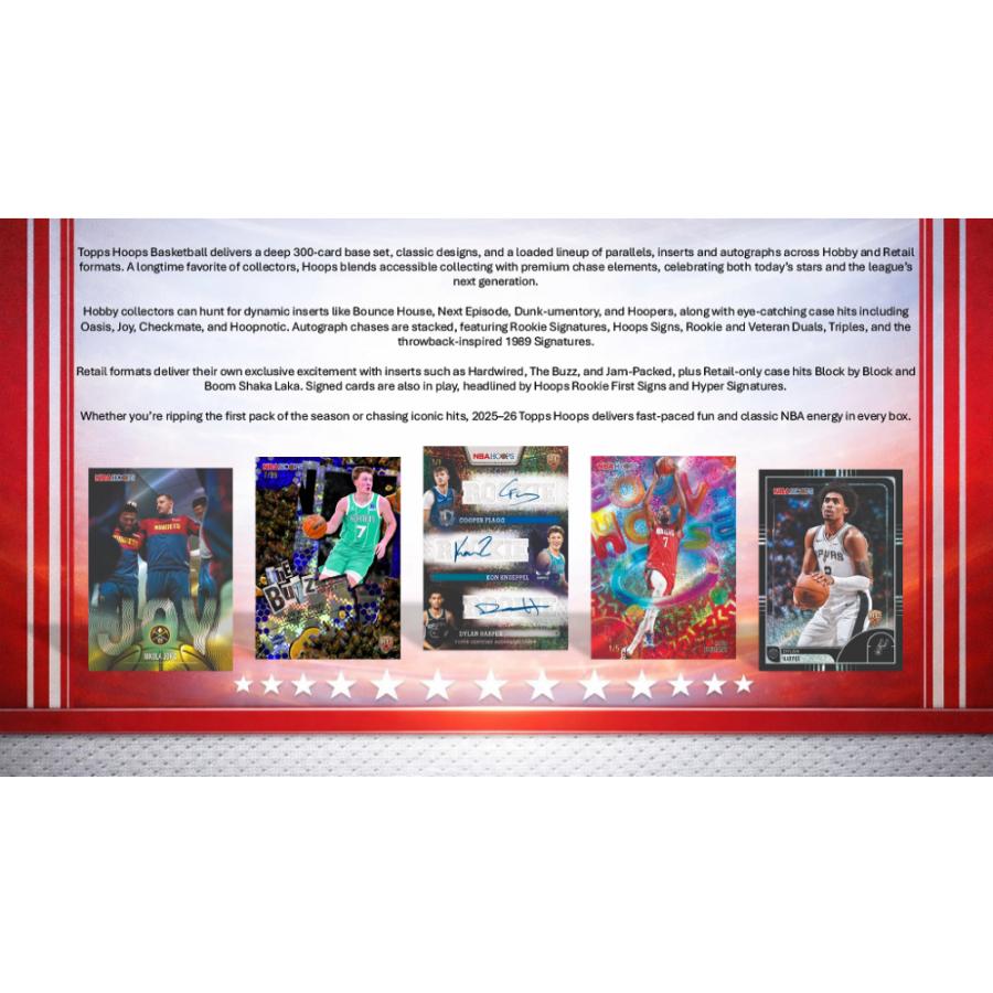 NBA 2025-26 TOPPS HOOPS VALUE BOX | 2025-26 トップス フープス バスケットボール バリューボックス[1ボックス] |  | 02