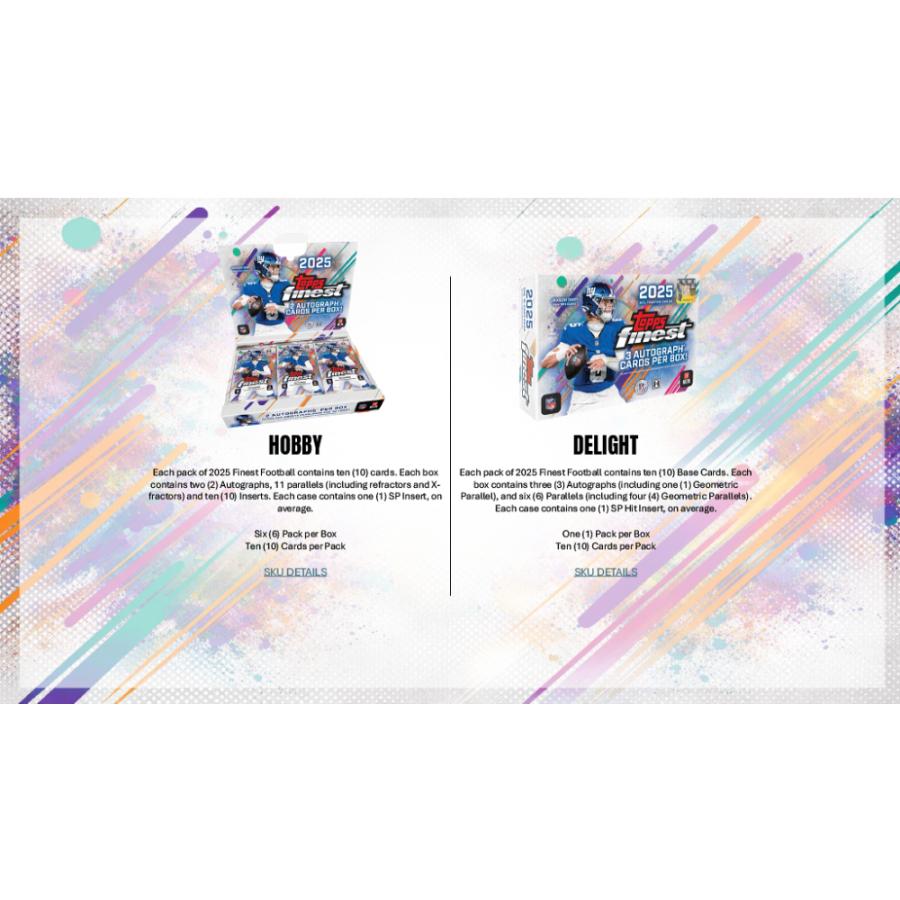 NFL 2025 TOPPS FINEST HOBBY | 2025 トップス ファイネスト フットボール ホビー[1ボックス] |  | 03