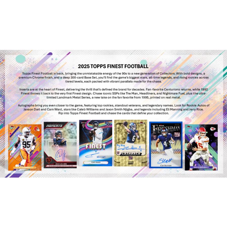 NFL 2025 TOPPS FINEST BREAKER DELIGHT | 2025 トップス ファイネス フットボール ブレイカーデライト[1ボックス] |  | 02