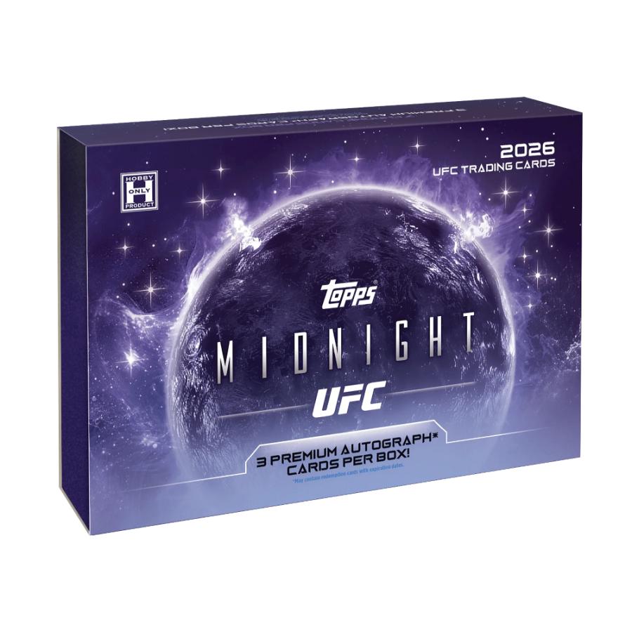 UFC 2026 TOPPS MIDNIGHT HOBBY | 総合格闘技 2026 トップス ミッドナイト ホビー[1ボックス] | 
