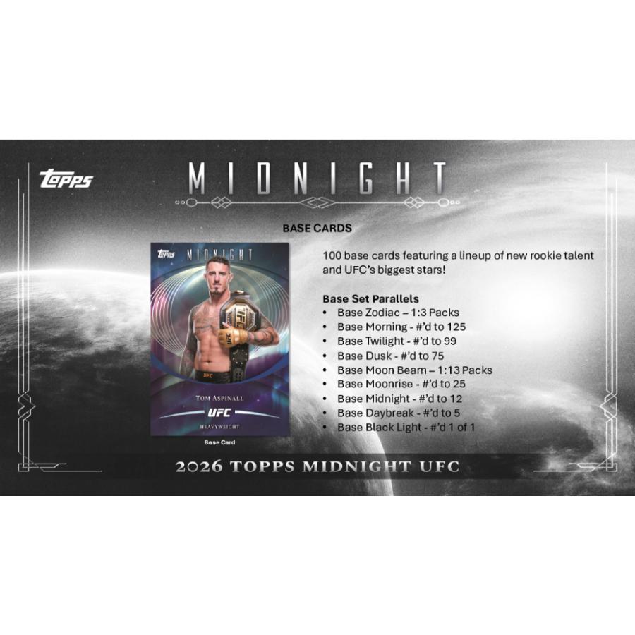 UFC 2026 TOPPS MIDNIGHT HOBBY | 総合格闘技 2026 トップス ミッドナイト ホビー[1ボックス] |  | 02