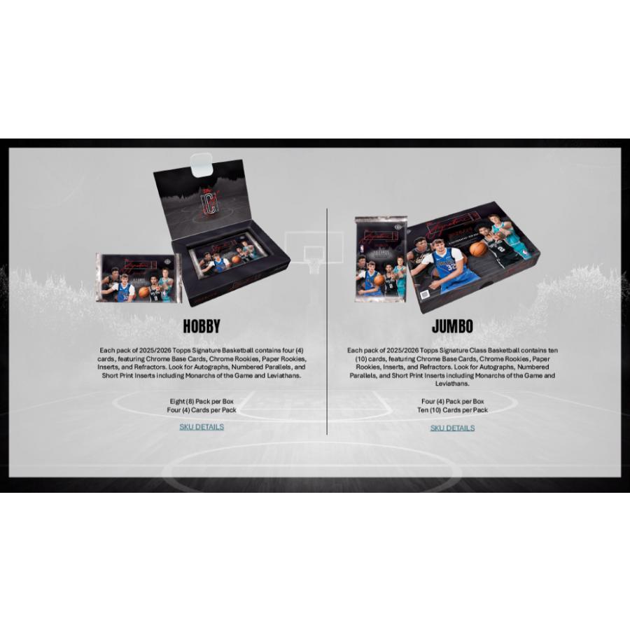 NBA 2025-26 TOPPS SIGNATURE CLASS HOBBY | NBA 2025-26 トップス シグネチャークラス ホビー[1ボックス] |  | 03
