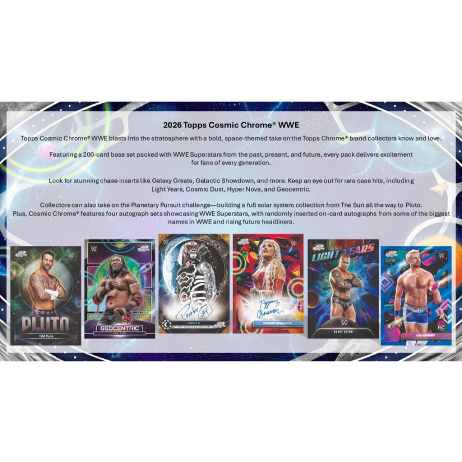 WWE 2026 TOPPS COSMIC CHROME HOBBY | WWE 2026 トップス コズミッククローム ホビー[1ボックス] |  | 02