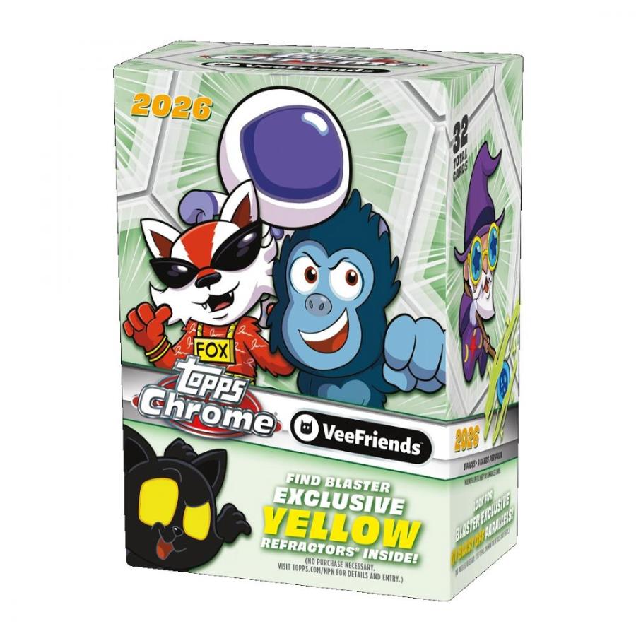 2026 TOPPS CHROME VEE FRIENDS VALUE BOX | 2026 トップス クローム ヴィーフレンズ バリューボックス[1ボックス] | 