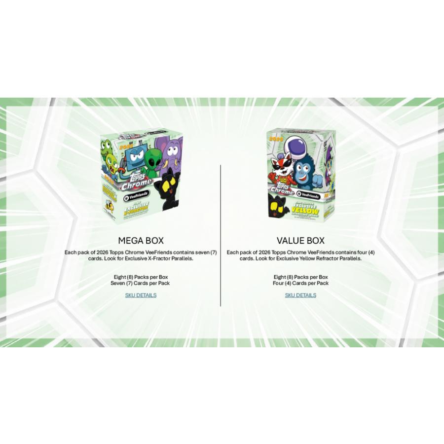 2026 TOPPS CHROME VEE FRIENDS VALUE BOX | 2026 トップス クローム ヴィーフレンズ バリューボックス[1ボックス] |  | 03