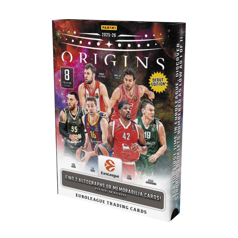 2025-26 PANINI ORIGINS EUROLEAGUE BASKETBALL HOBBY | 2025-26 パニーニ オリジンズ ユーロリーグ バスケットボール ホビー[1ボックス] | 