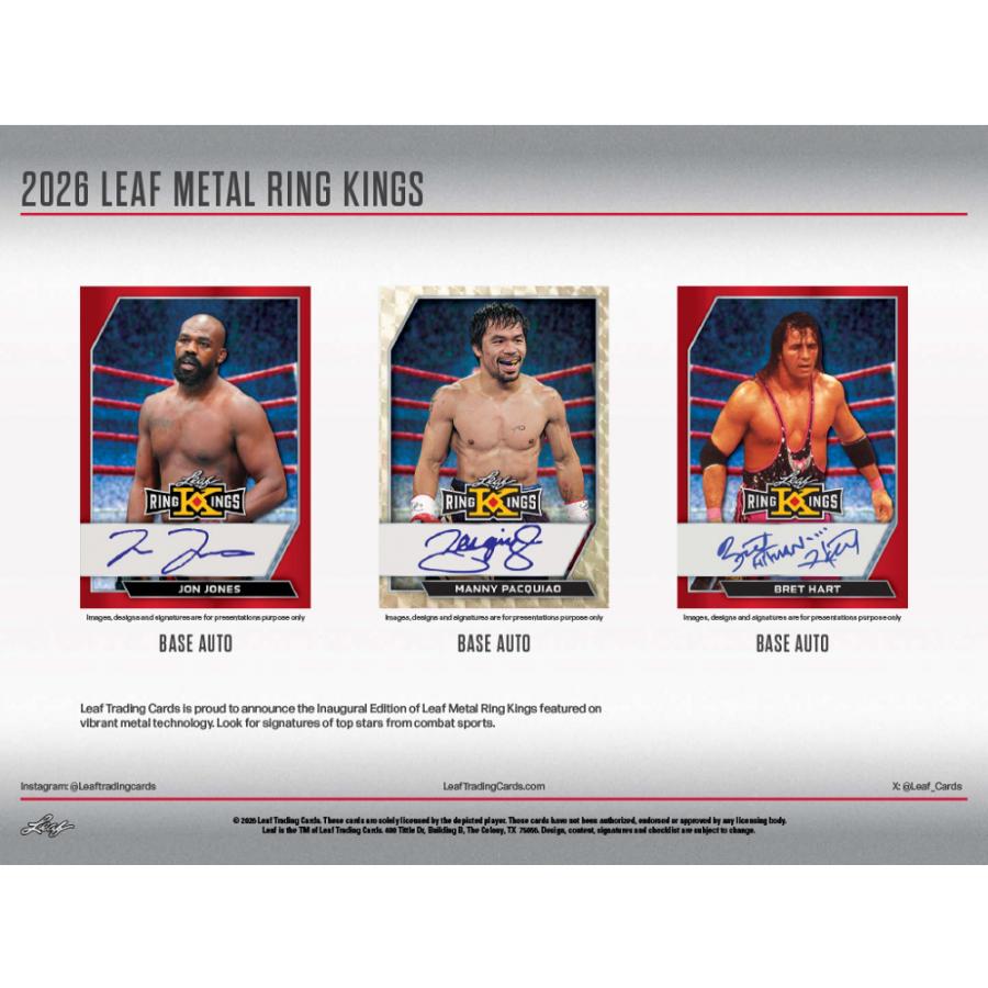 2026 LEAF METAL RING KINGS HOBBY[1ボックス] |  | 01