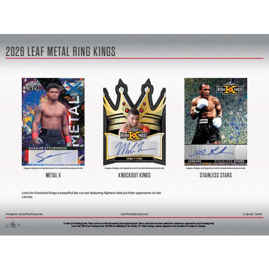 2026 LEAF METAL RING KINGS HOBBY[1ボックス] |  | 03