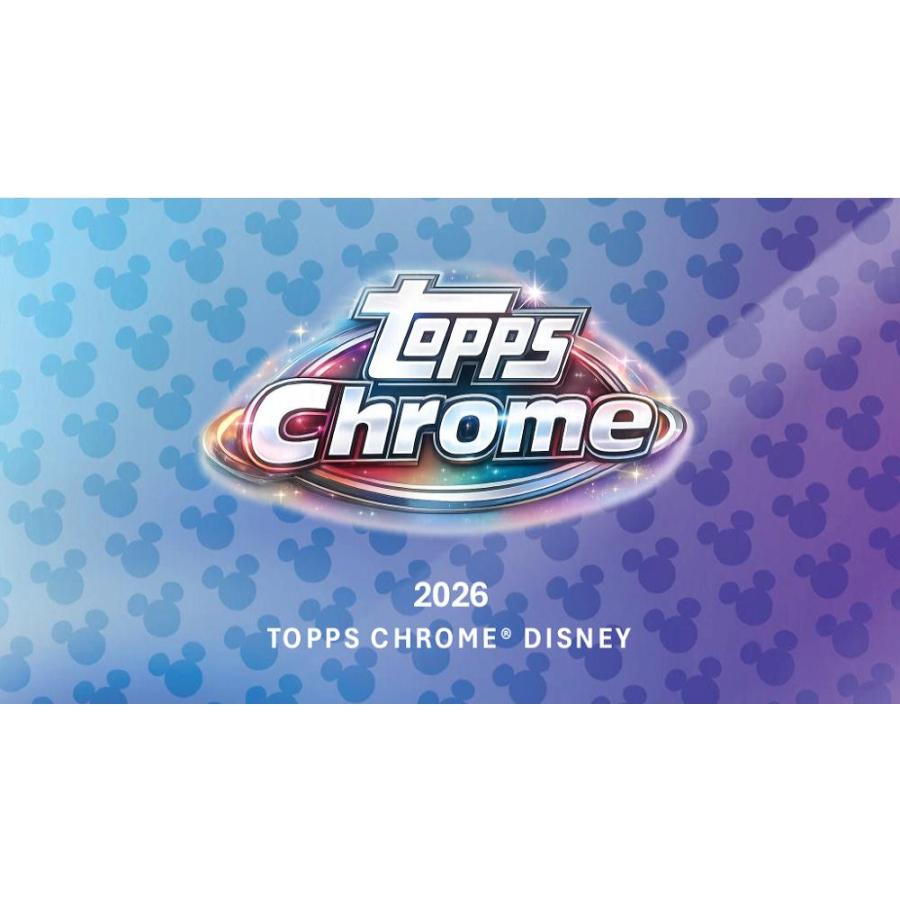 2026 TOPPS CHROME DISNEY HOBBY | 2026 トップス クローム ディズニー ホビー[1ボックス] |  | 01
